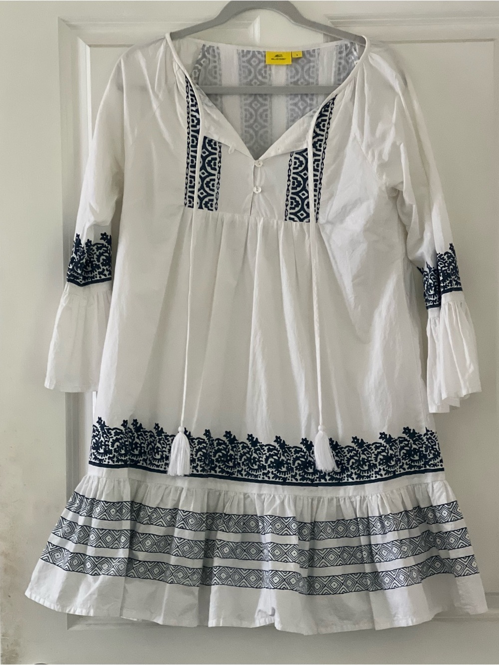Roller Rabbit Blue and White Dress